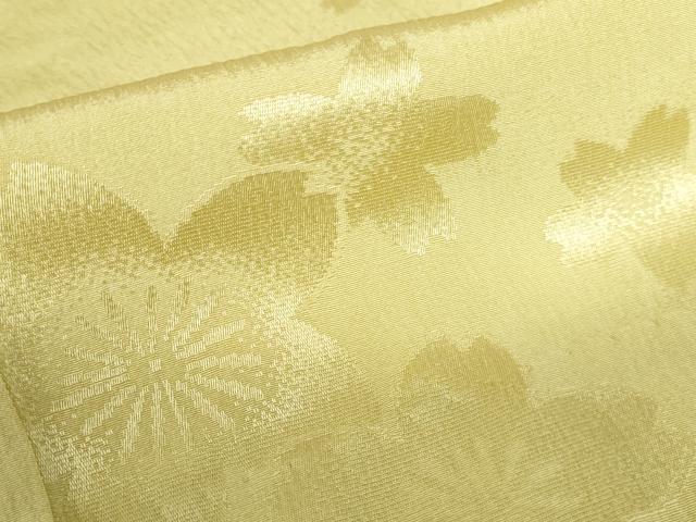 平和屋着物●長襦袢　無双仕立て　舞桜　暈し染め　やまと誂製　正絹　逸品　DABI5400op