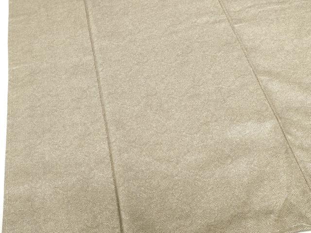 平和屋着物●江戸小紋　抽象文様　胴抜き仕立て　正絹　逸品　DABI5406op