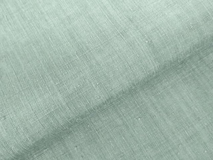 平和屋着物●結城紬　湊鼠色　正絹　逸品　DABI5409op