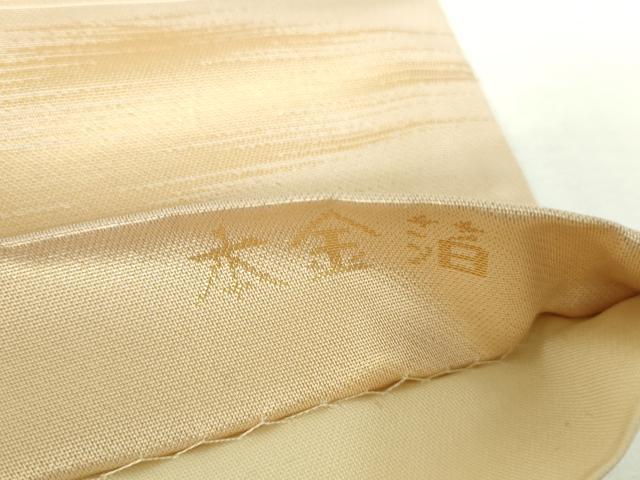 平和屋本店▼太鼓柄袋帯　霞花丸文　本金箔　正絹　逸品　DABI5502op