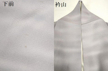 平和屋着物▼虹色創家　本郷大田子　小紋　霞文　暈し染め　正絹　逸品　DABI5525op