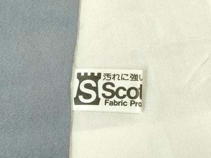 平和屋着物▼虹色創家　本郷大田子　小紋　霞文　暈し染め　正絹　逸品　DABI5525op
