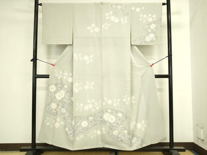 平和屋着物●訪問着　絞り　辻が花　正絹　逸品　DABI5575op