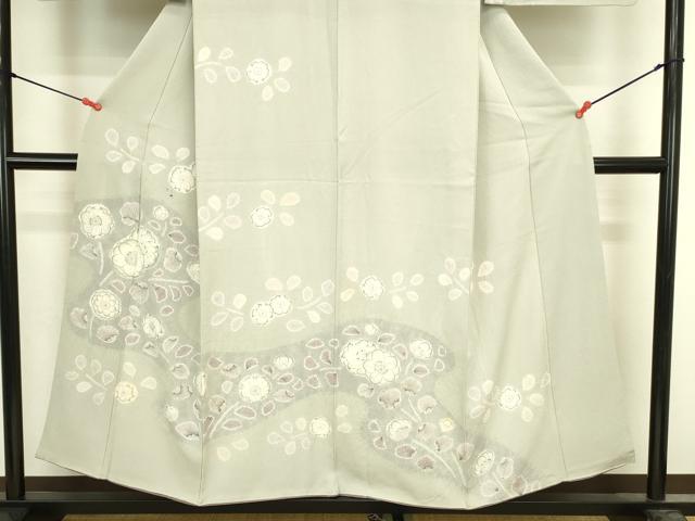 平和屋着物●訪問着　絞り　辻が花　正絹　逸品　DABI5575op