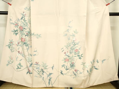 平和屋着物●訪問着　友禅　紫陽花　正絹　逸品　DABI5591op