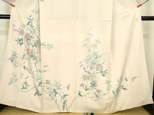 平和屋着物●訪問着　友禅　紫陽花　正絹　逸品　DABI5591op