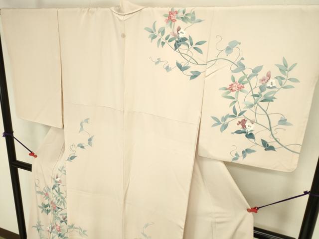 平和屋着物●訪問着　友禅　紫陽花　正絹　逸品　DABI5591op