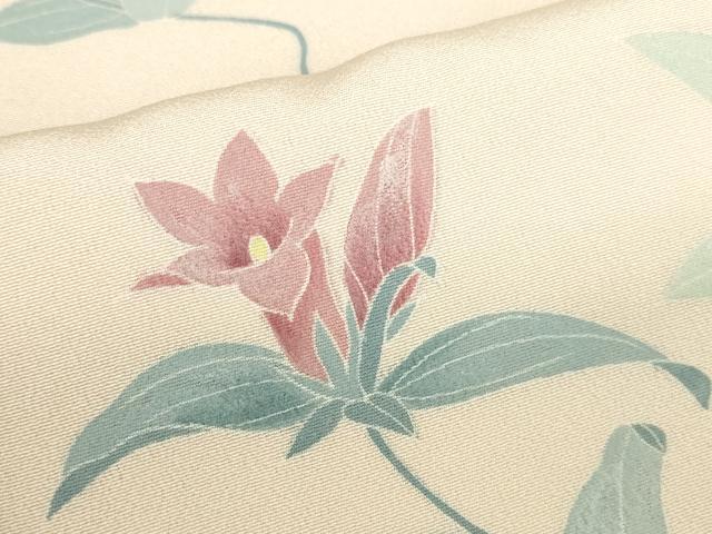平和屋着物●訪問着　友禅　紫陽花　正絹　逸品　DABI5591op