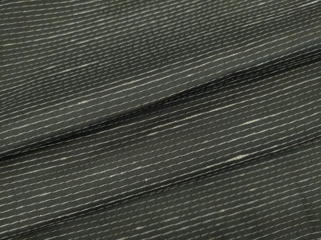 平和屋着物●上質な紬　霞文　正絹　逸品　DABI5596op