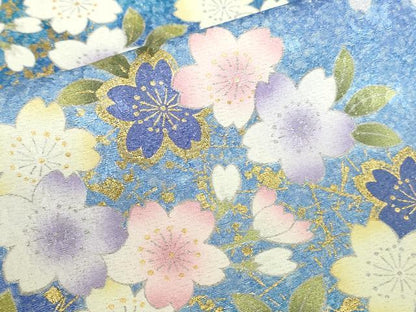 平和屋着物●豪華振袖　駒刺繍　舞桜　暈し染め　金通し地　鈴乃屋扱い　正絹　逸品　DABI5610op