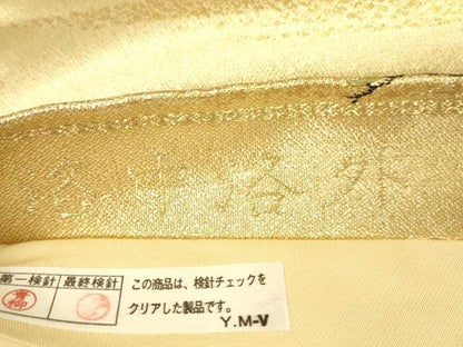 平和屋本店▼太鼓柄袋帯　洛中洛外　本金箔　正絹　逸品　DABI5769op