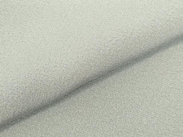 平和屋着物●上質な色無地　灰青色　正絹　逸品　DABI5864op