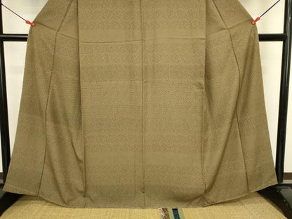 平和屋着物●江戸小紋　横段花唐草文　正絹　逸品　未使用　DABI5877op