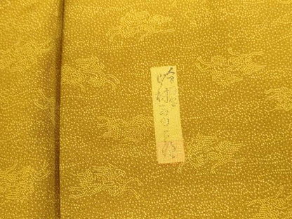 平和屋着物●重要無形文化財　人間国宝　中村勇二郎　江戸小紋　麒麟　正絹　逸品　DABI5905op