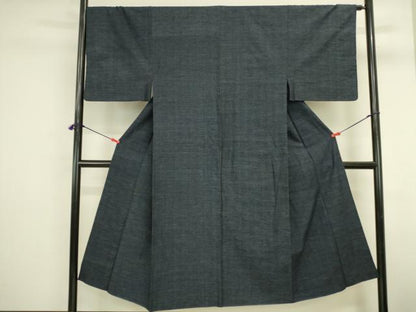 平和屋着物●男性　紬　霞文　正絹　逸品　DABI5916op