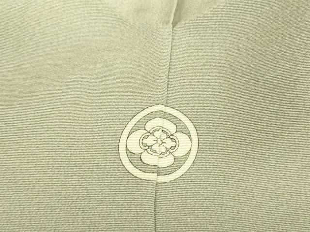 平和屋着物●豪華色留袖　刺繍　双鶴吉祥花丸文　金彩　正絹　逸品　DABI5923op