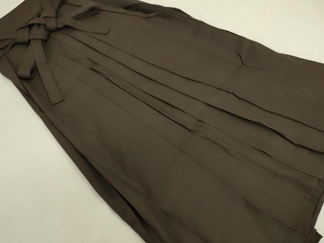 平和屋着物●男性　行灯袴　霞文　正絹　逸品　DABI5938op