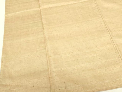 平和屋着物●上質な紬　横段文　正絹　逸品　DABI5946op