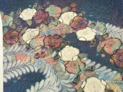 平和屋着物●訪問着　絞り　辻が花　暈し染め　正絹　逸品　DABI5954op