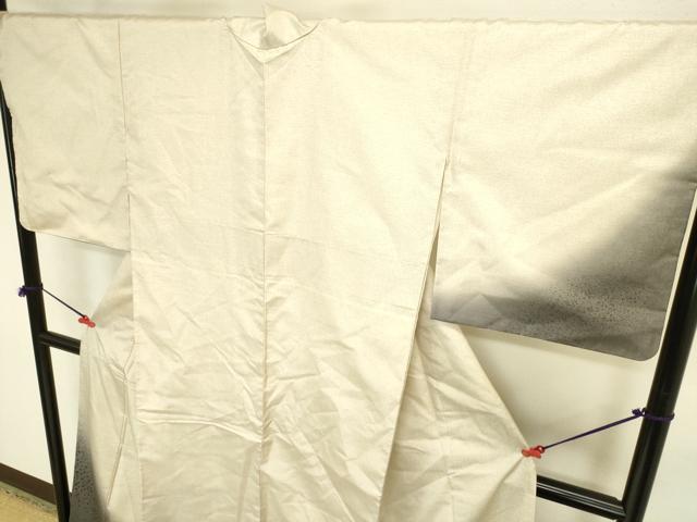 平和屋着物●本場染大島紬　訪問着　霞文　暈し染め　正絹　逸品　DABI5955op