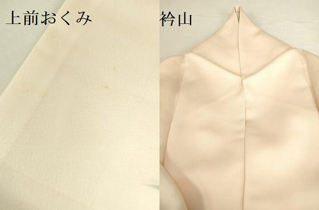 平和屋着物●訪問着　手描き　草花　暈し染め　ロング丈　正絹　逸品　DABI5965op