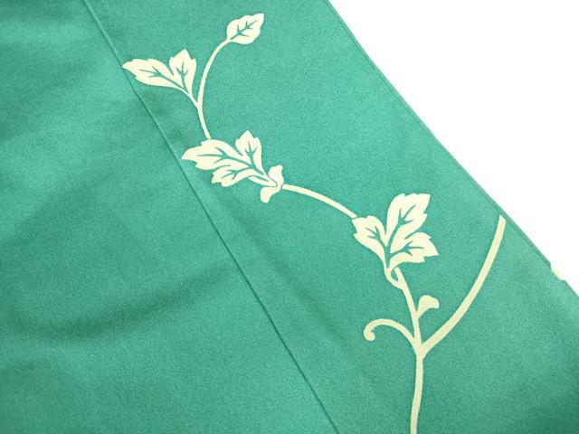 平和屋着物●訪問着　駒刺繍　更紗花文　金彩　正絹　逸品　DABI5968op