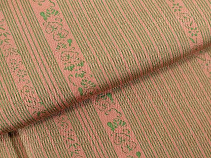 平和屋着物●上質な小紋　花間道　やまと誂製　正絹　逸品　DABI5970op
