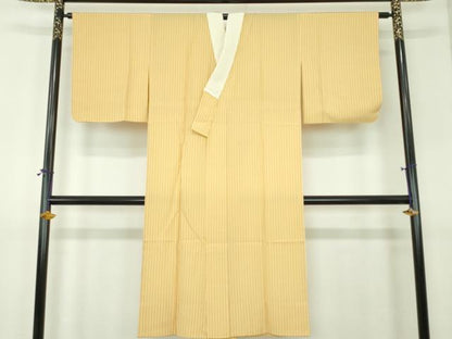 平和屋着物●上質な長襦袢　無双仕立て　間道　正絹　逸品　DABI6097ps