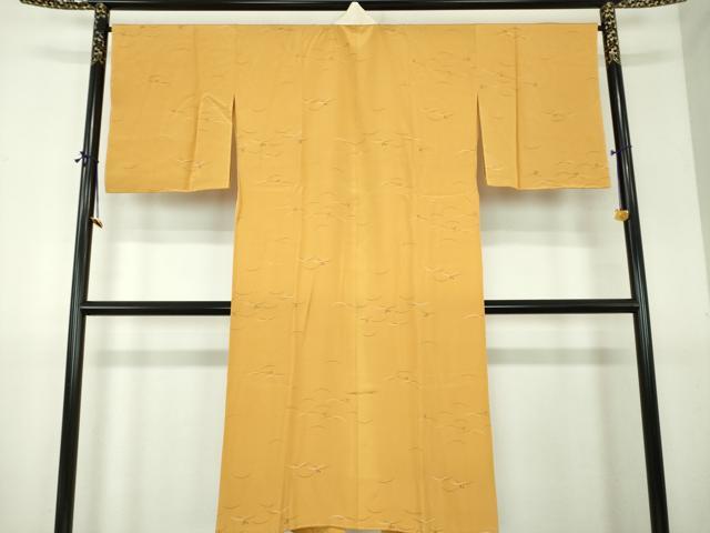 平和屋着物●上質な長襦袢　無双仕立て　萩文　正絹　逸品　未使用　DABI6109ps