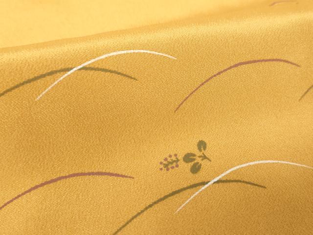 平和屋着物●上質な長襦袢　無双仕立て　萩文　正絹　逸品　未使用　DABI6109ps