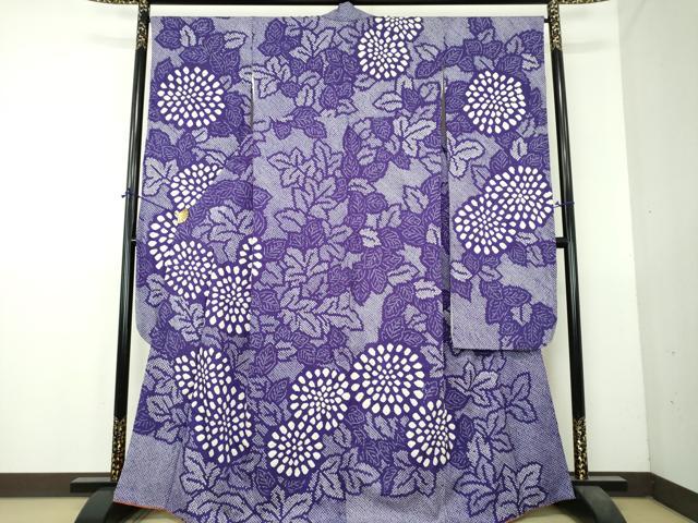 平和屋着物●豪華振袖　総絞り　大輪の花　正絹　逸品　DABI6111ps