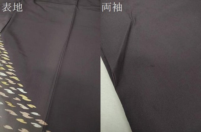 平和屋着物●訪問着　作家物　総刺繍　霞文　暈し染め　金糸　正絹　逸品　DABI6114ps