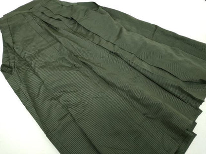 平和屋着物●男性　馬乗袴　縞　正絹　逸品　DABI6129ps