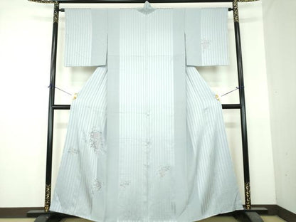 平和屋着物●中国三大刺繍　スワトウ刺繍　汕頭刺繍　総刺繍　訪問着　辻が花　伊と幸　反端付き　正絹　逸品　未使用　DABI6207ps