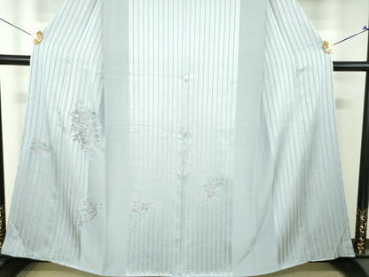 平和屋着物●中国三大刺繍　スワトウ刺繍　汕頭刺繍　総刺繍　訪問着　辻が花　伊と幸　反端付き　正絹　逸品　未使用　DABI6207ps