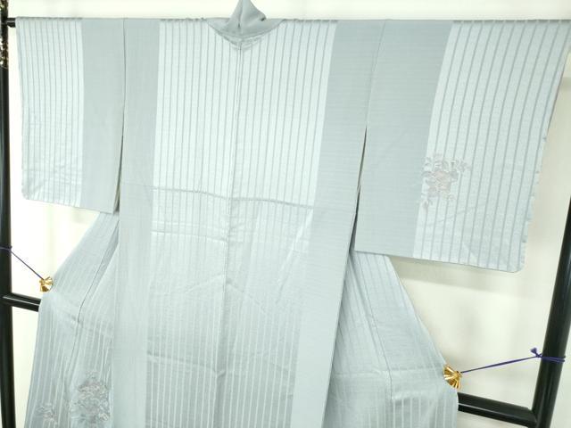 平和屋着物●中国三大刺繍　スワトウ刺繍　汕頭刺繍　総刺繍　訪問着　辻が花　伊と幸　反端付き　正絹　逸品　未使用　DABI6207ps
