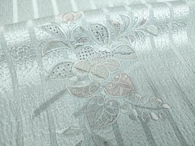 平和屋着物●中国三大刺繍　スワトウ刺繍　汕頭刺繍　総刺繍　訪問着　辻が花　伊と幸　反端付き　正絹　逸品　未使用　DABI6207ps