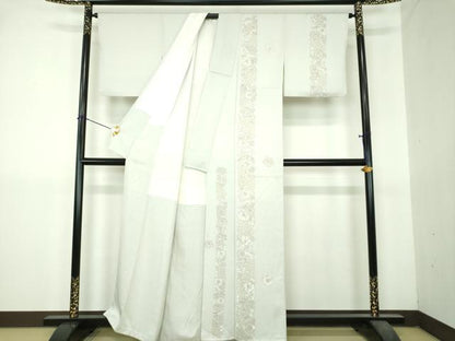 平和屋着物●訪問着　辻が花　正絹　逸品　DABI6208ps