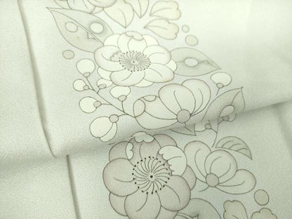 平和屋着物●訪問着　辻が花　正絹　逸品　DABI6208ps