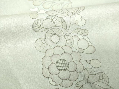 平和屋着物●訪問着　辻が花　正絹　逸品　DABI6208ps