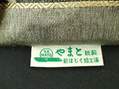 平和屋着物▼六通柄袋帯　舞桜　金銀糸　やまと誂製　正絹　逸品　DABI6301ps