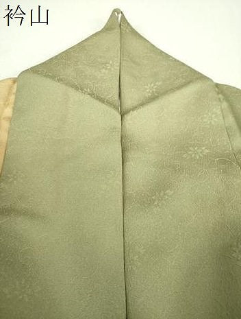 平和屋着物●上質な小紋　花唐草地紋　暈し染め　正絹　逸品　DABI6391ps