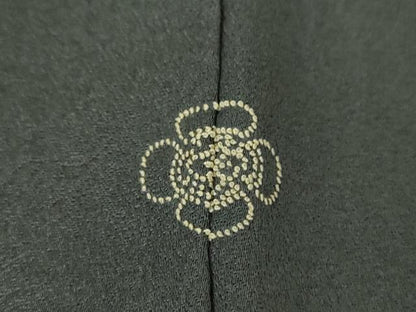 平和屋着物●訪問着　駒刺繍　松文　暈し染め　金彩　正絹　逸品　DABI6400ps