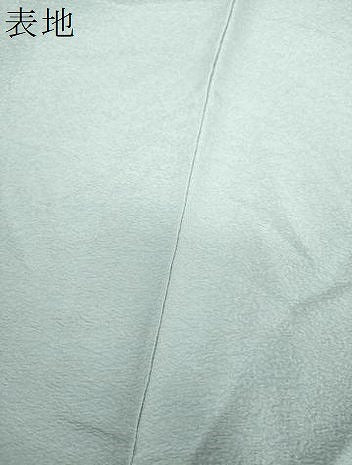 平和屋着物●上質な色無地　霞地紋　薄雲鼠色　ロング丈　正絹　逸品　未使用　DABI6408ps