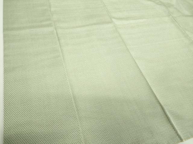 平和屋着物●本塩沢　蚊絣　正絹　逸品　DABI6421ps