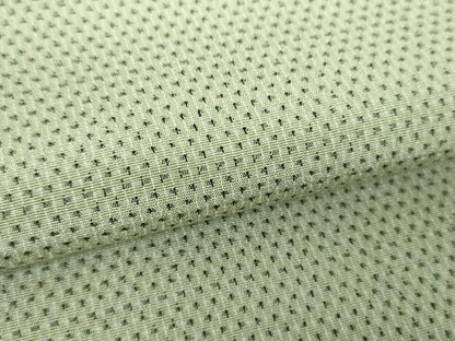 平和屋着物●本塩沢　蚊絣　正絹　逸品　DABI6421ps