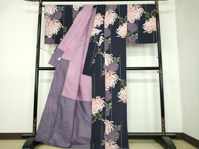 平和屋着物●小紋　乱菊　洗える着物　DABI6437ps