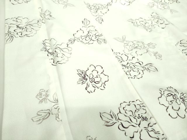 平和屋着物●小紋　草花文　洗える着物　DABI6438ps