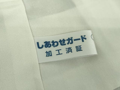 平和屋着物●上質な小紋　鈴　蛍暈し　金糸　正絹　逸品　DABI6441ps