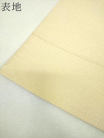 平和屋着物▼太鼓柄袋帯　秋草文　金銀彩　正絹　逸品　DABI6446ps